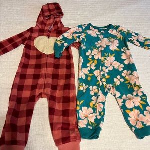 Fleece bodysuit bundle